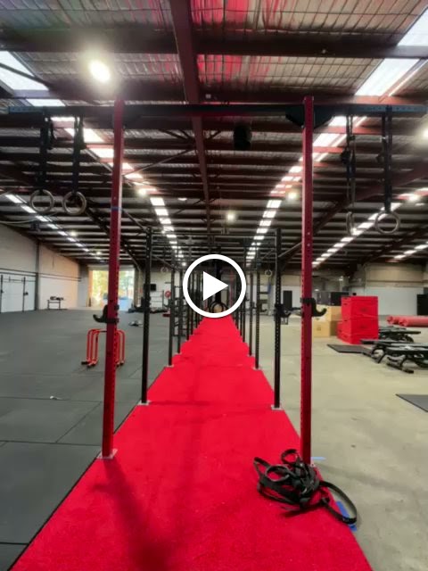Ferrari Red Astro Turf with rig - Dural gym Phoenix Strength