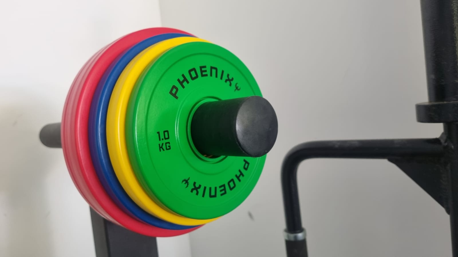 Fractional Bumper Plate Set - 0.5, 1, 1.5, 2, 2.5kg pairs - 15kg set - My Store