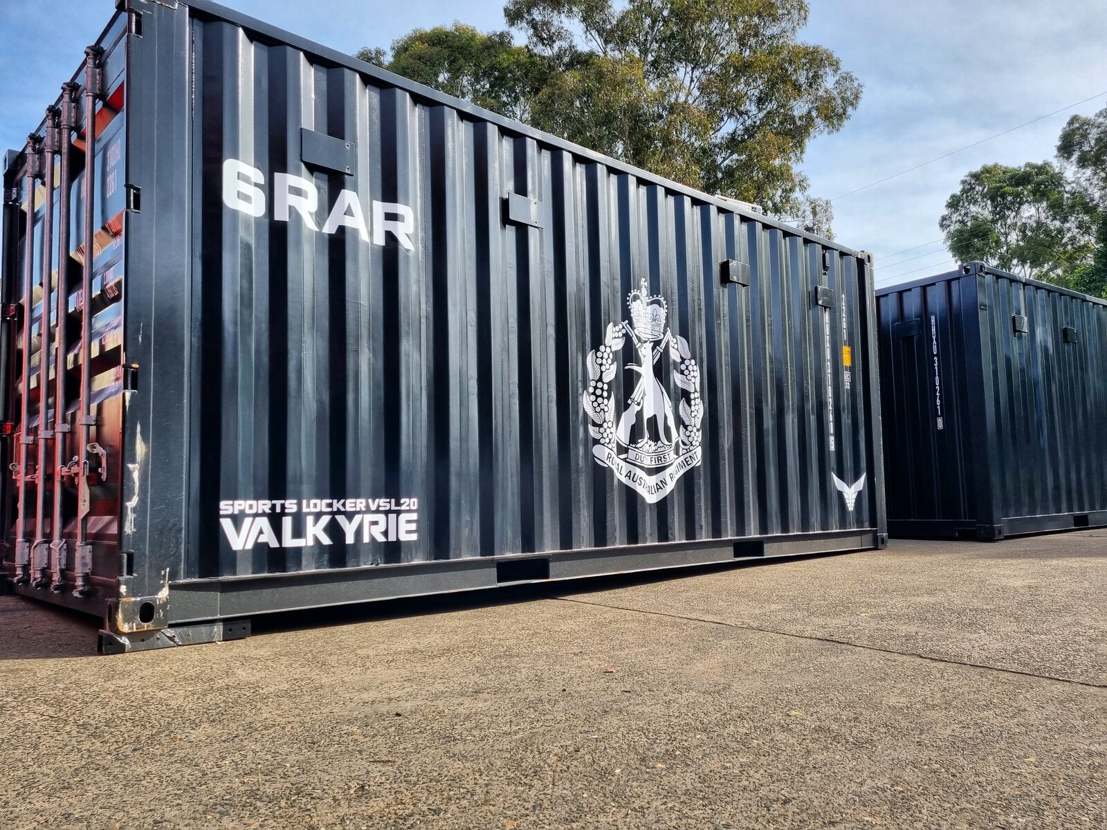 MTG 20ft container gym, 6RAR