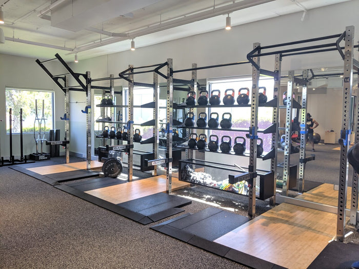 3 cell, short 610mm width — storage + 50mm platforms