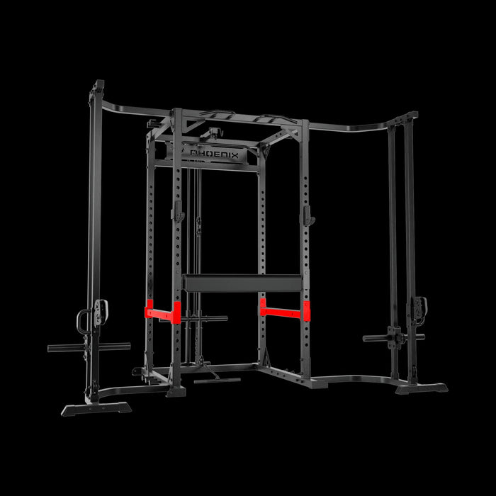 Phoenix LCPC Pro with cable crossover kit, front view