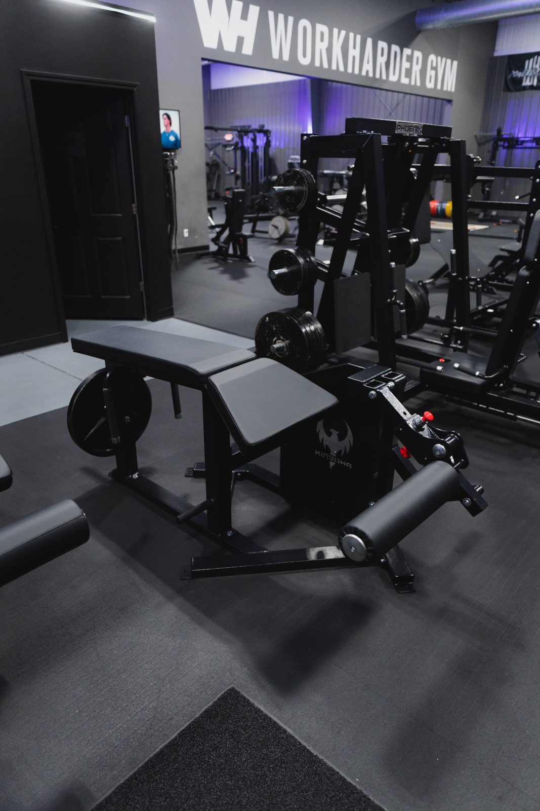 Phoenix Strength Prone Leg Curl - Plate Loaded 2
