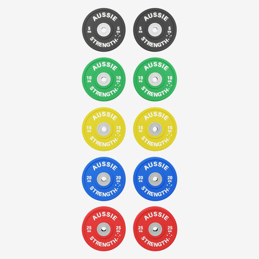 Phoenix 150kg pro urethane bumper plate set